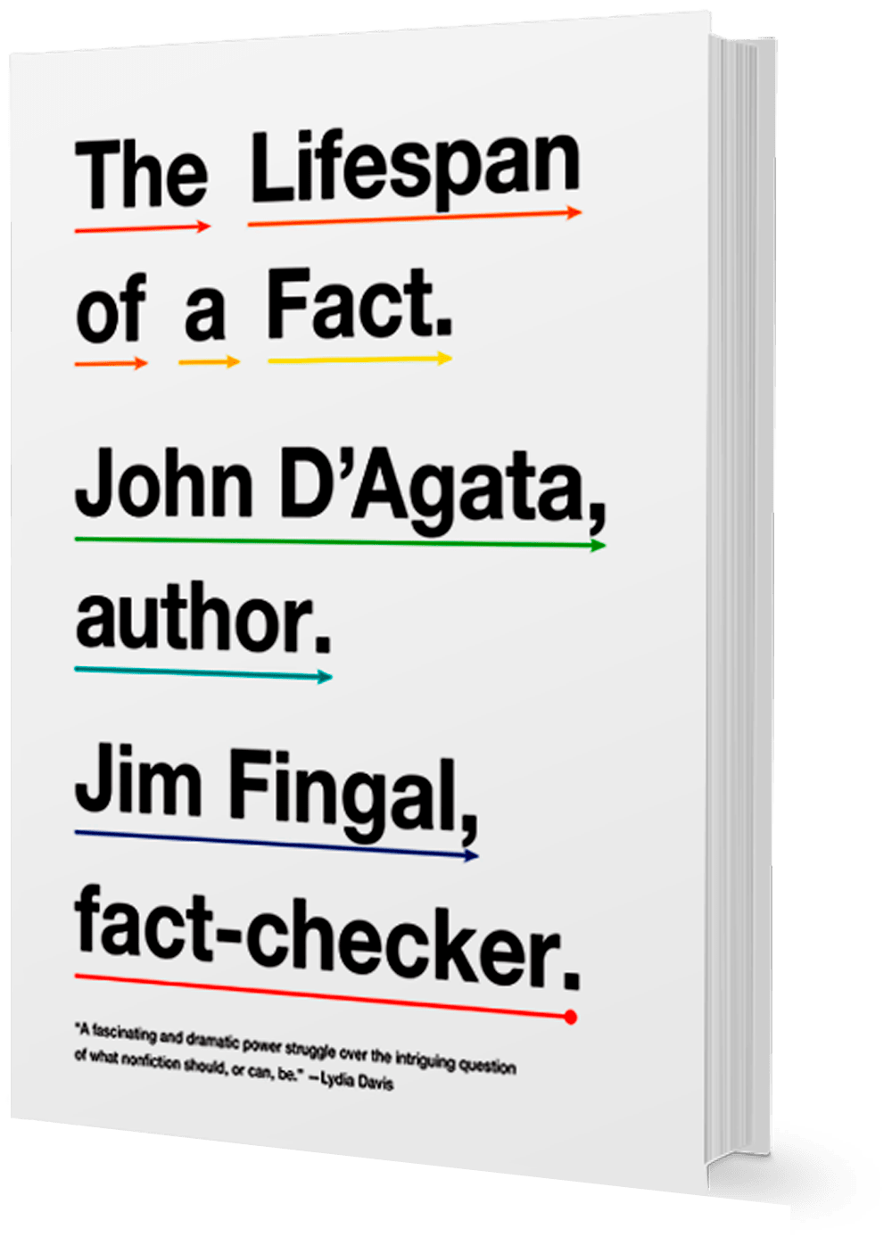 John D'agata: Lifespan of a Fact cover image
